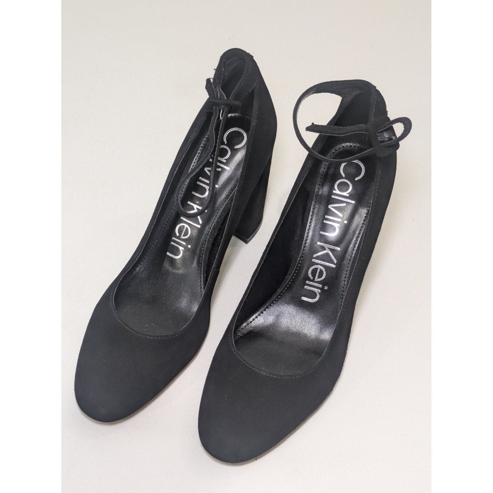 Calvin Klein Women's Fionna Pump, Black, 11‎